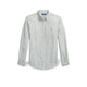 POLO RALPH LAUREN Camicia uomo Custom Fit in lino a righe Olive