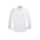 POLO RALPH LAUREN Camicia uomo in popeline stretch Bianco