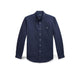 POLO RALPH LAUREN Camicia uomo in twill Custom-Fit Blue