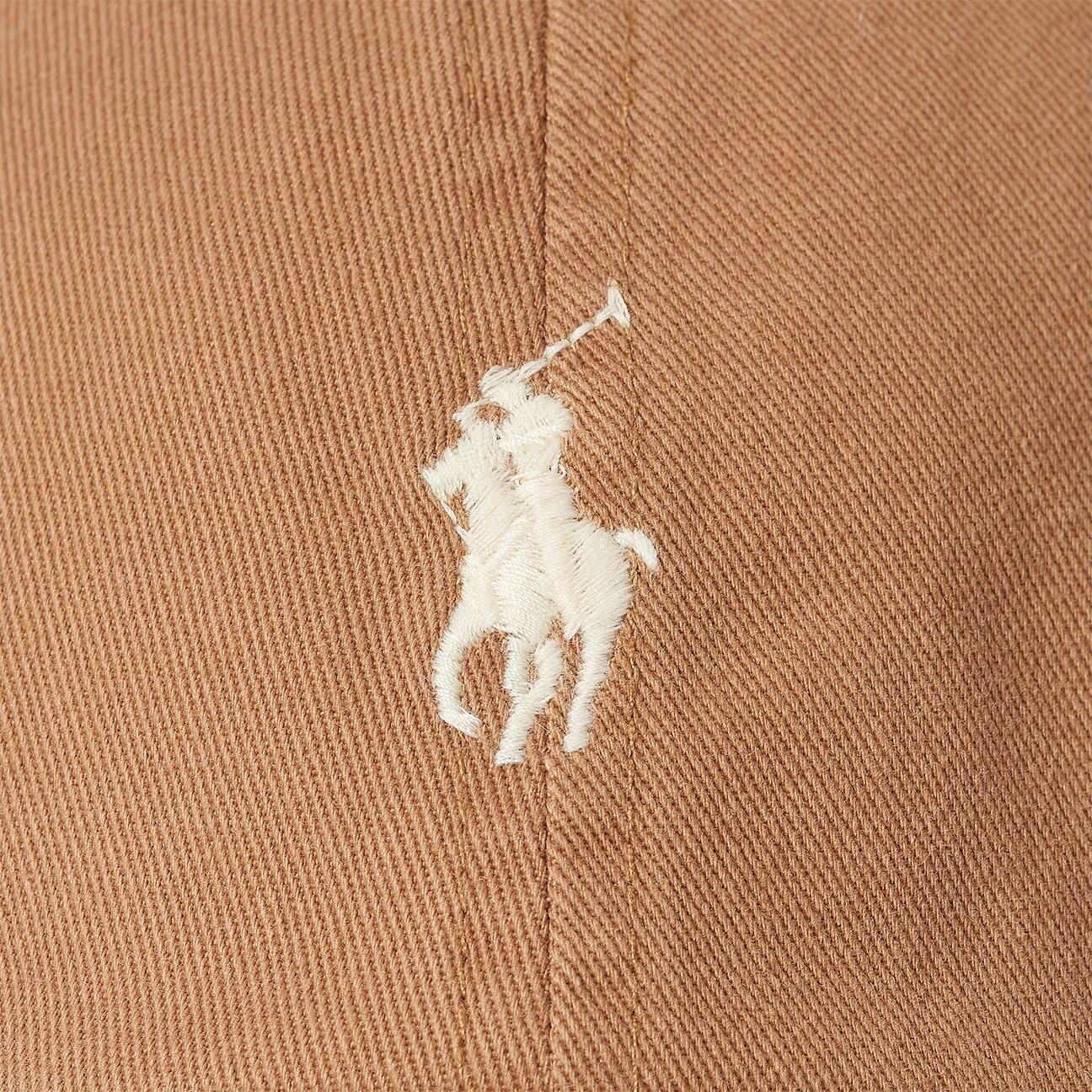 POLO RALPH LAUREN Cappellino in chino di cotone Tan
