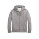 POLO RALPH LAUREN Felpa uomo Full Zip Grigio