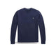 POLO RALPH LAUREN Felpa uomo in cotone loopback Blue