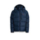 POLO RALPH LAUREN Giacca uomo in piuma con cappuccio Blue