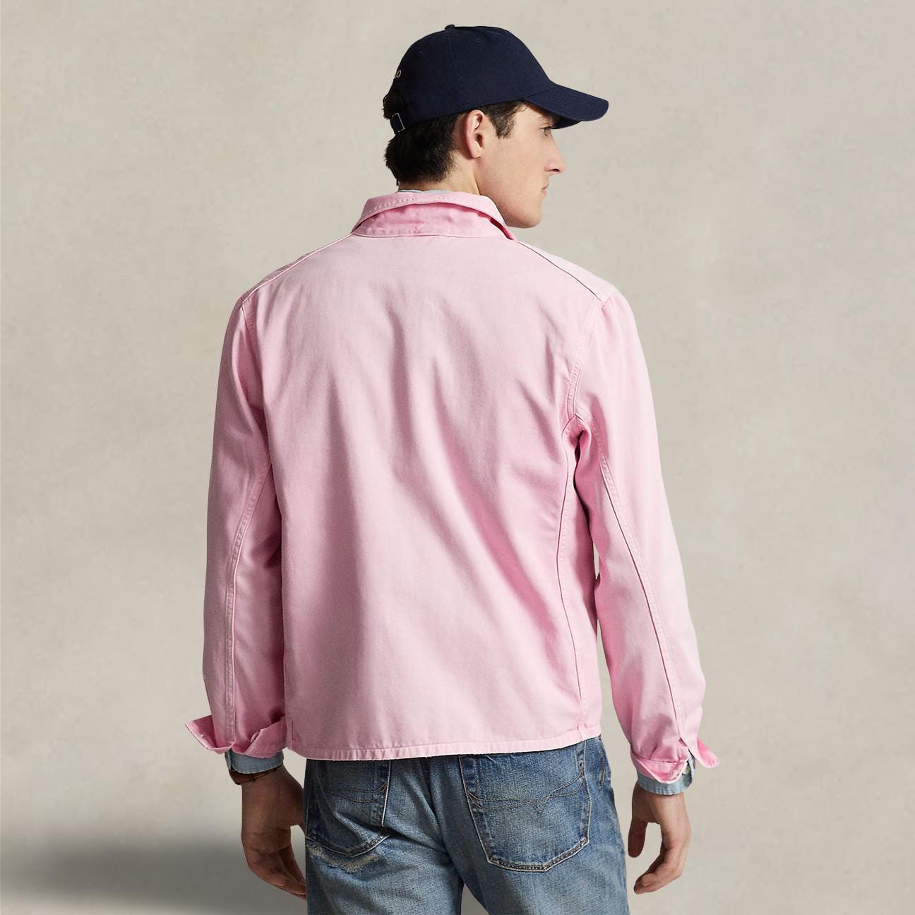 POLO RALPH LAUREN Giacca uomo utility Rosa