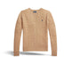 POLO RALPH LAUREN Maglia donna girocollo in lana e cashmere Camel