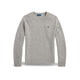 POLO RALPH LAUREN Maglia uomo girocollo Donegal Grigio