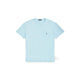 POLO RALPH LAUREN T-Shirt con taschino Azzurro