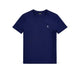POLO RALPH LAUREN T-Shirt uomo Custom Slim-Fit Blue
