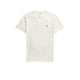 POLO RALPH LAUREN T-Shirt uomo Custom Slim Fit Cream