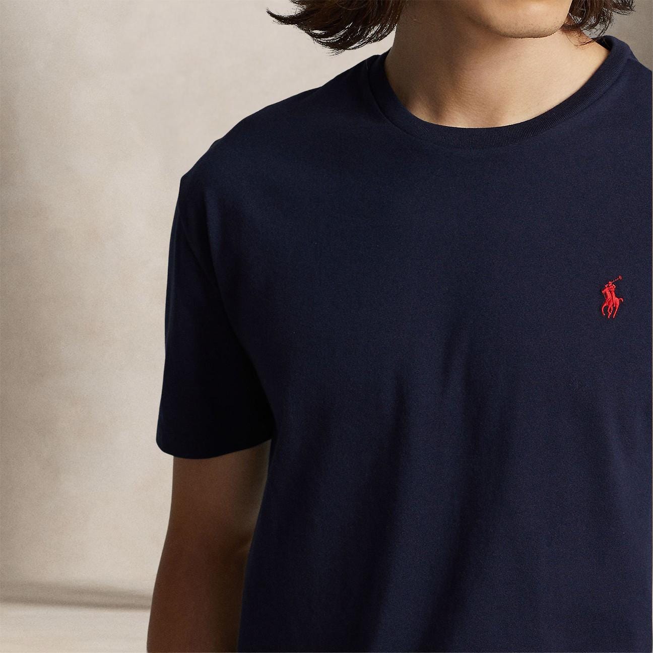 POLO RALPH LAUREN T-Shirt uomo Custom Slim-Fit Ink