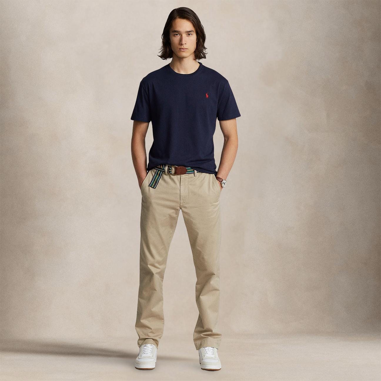POLO RALPH LAUREN T-Shirt uomo Custom Slim-Fit Ink