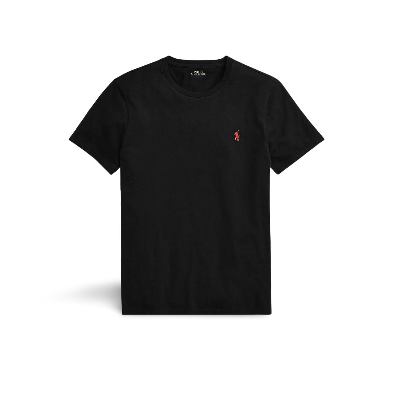 POLO RALPH LAUREN T-Shirt uomo Custom Slim-Fit Nero