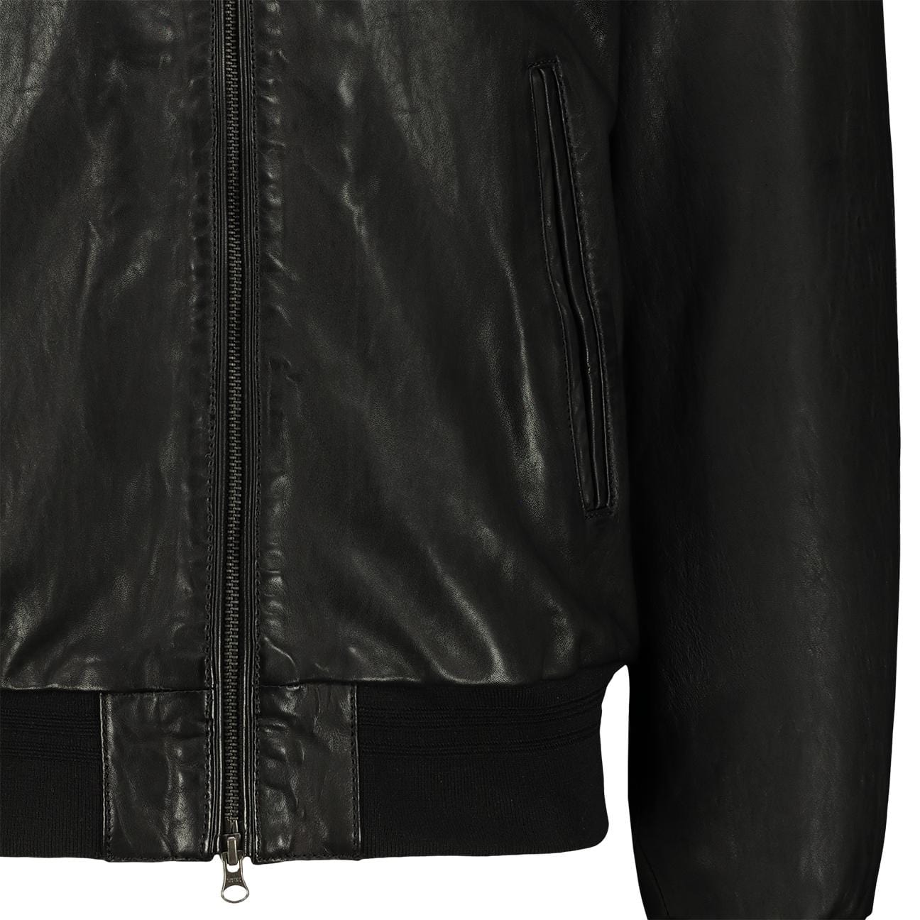 PROLEATHER Giubbotto uomo Jack in pelle Nero