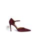 ROBERTO FESTA Pumps Donella in suede Burgundy