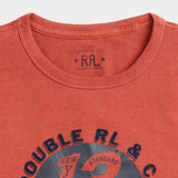 RRL T-Shirt con grafica Rosso