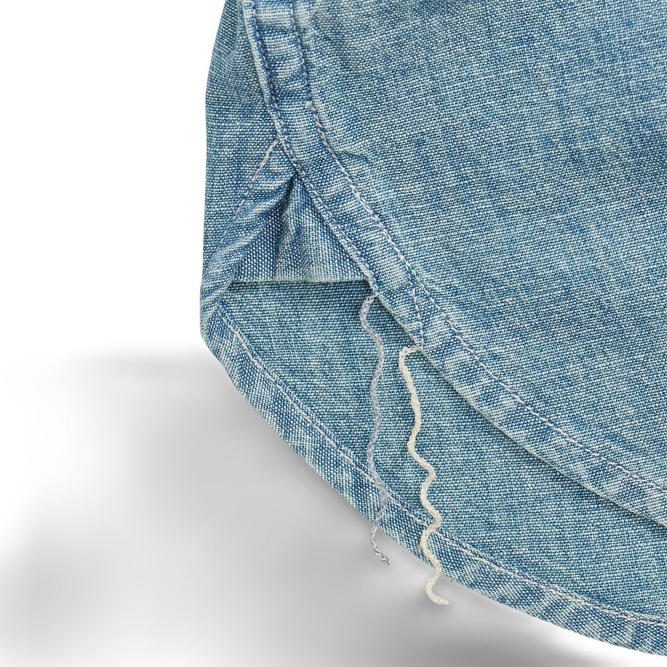 RRL Camicia uomo in chambray Indaco