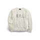 RRL Felpa uomo in cotone con logo Avena Melange