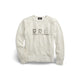 RRL Felpa uomo in cotone con logo Avena Melange