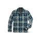RRL Giacca camicia jacquard Blue Panna