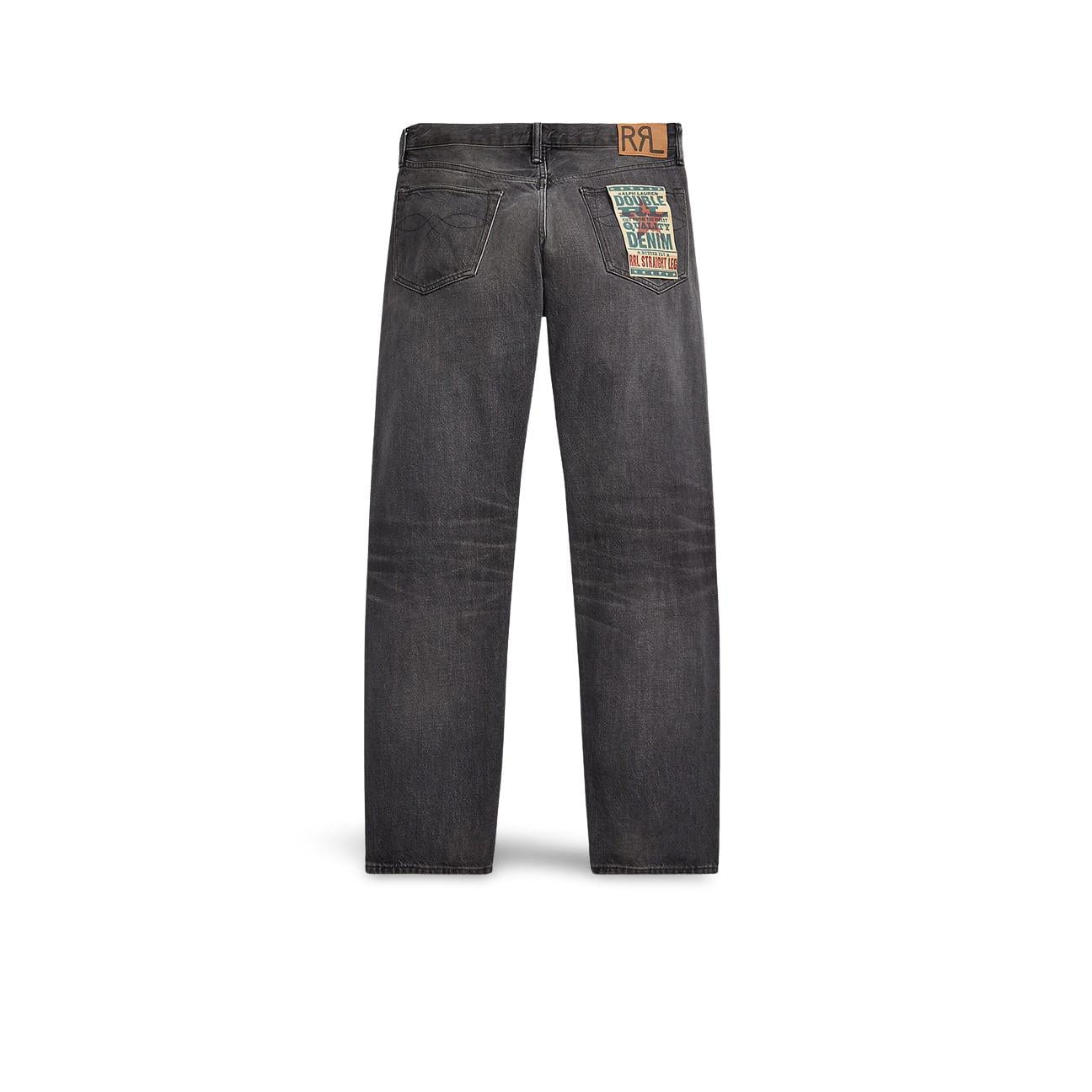 RRL Jeans uomo a Straight Black Wash