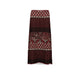 SIYU Gonna jacquard geometrico Rosso