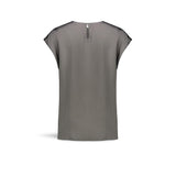 SIYU Top in viscosa Grigio