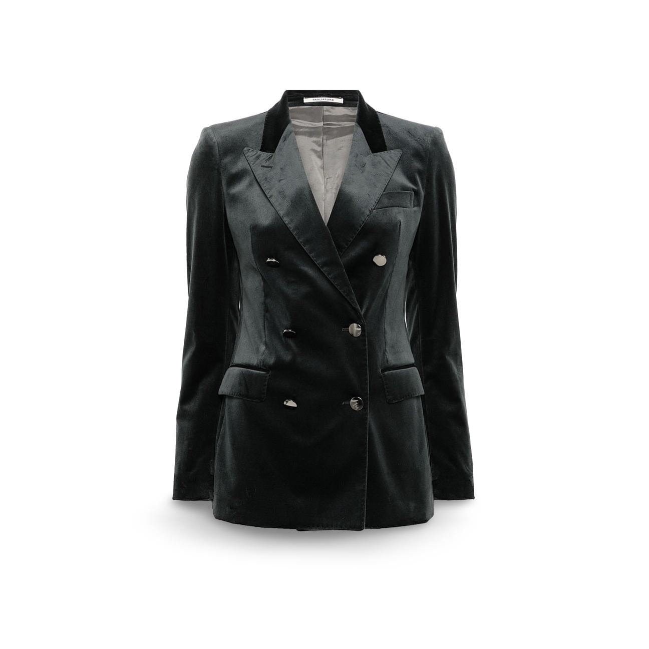 TAGLIATORE Blazer donna in velluto Grigio