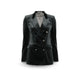 TAGLIATORE Blazer donna in velluto Grigio