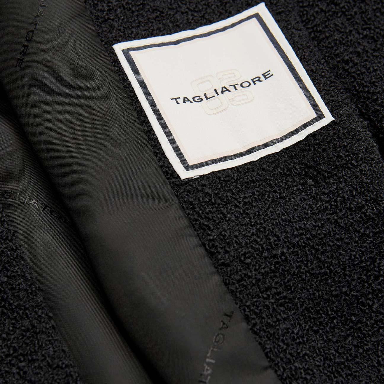TAGLIATORE Giacca donna Daria in bouclè Nero