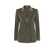TAGLIATORE Giacca donna in velluto Najade Verde Grigio