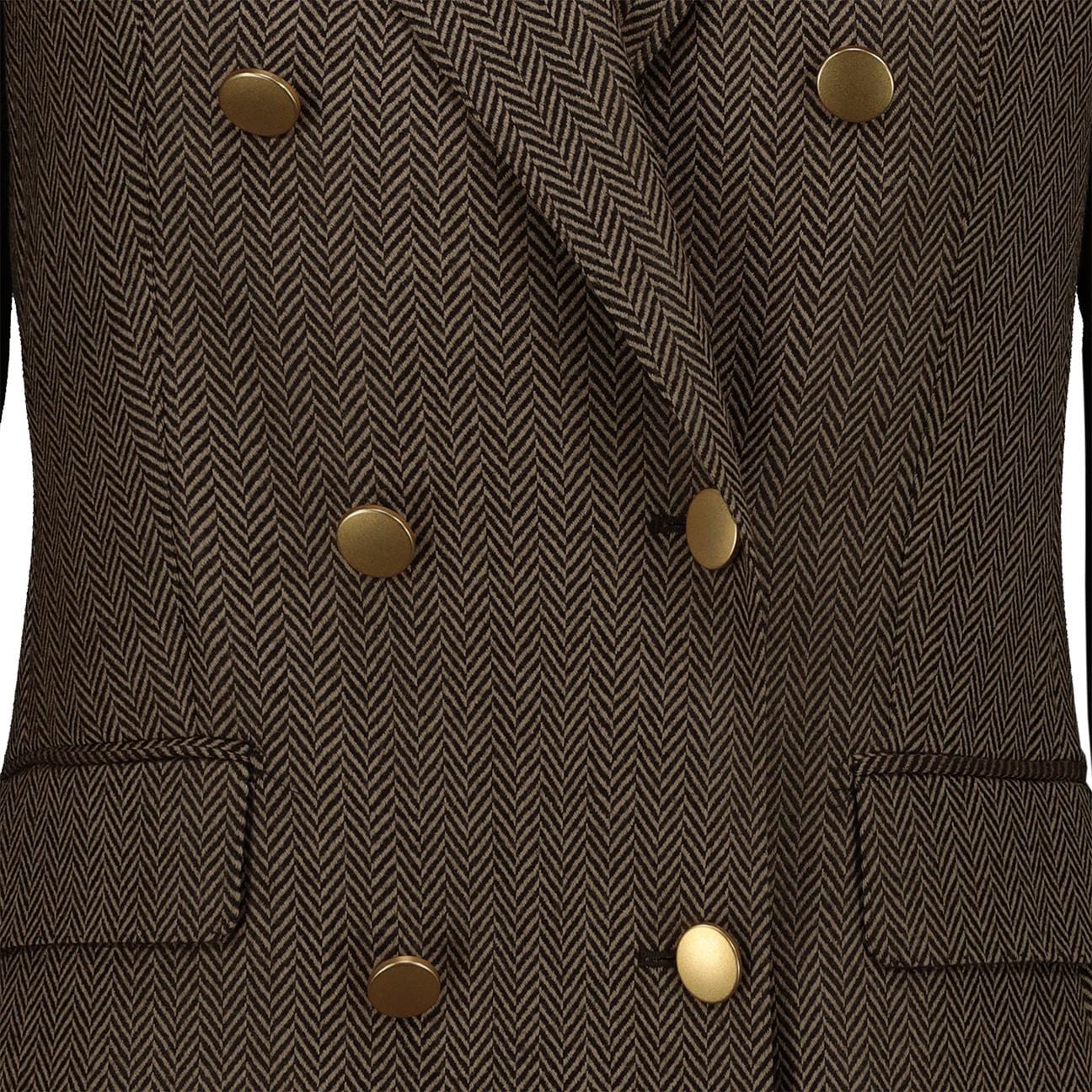 TAGLIATORE Giacca donna Parigi spinato Beige e Nero