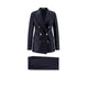 TAGLIATORE Tailleur donna Parigi in lino e viscosa Blue