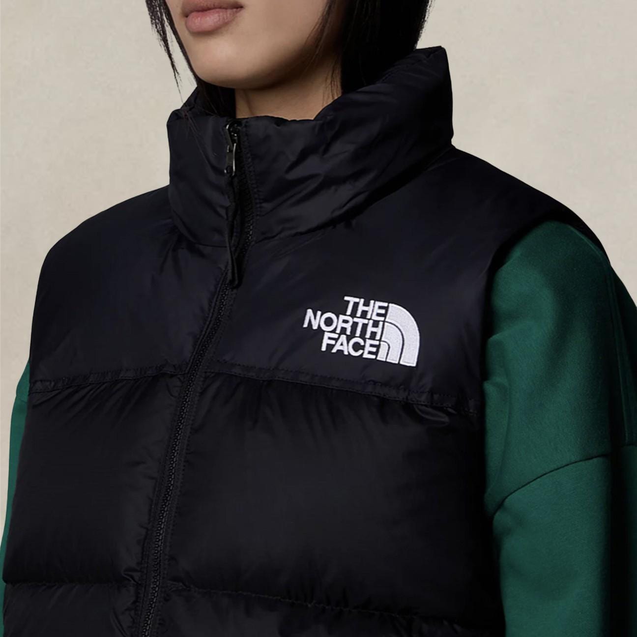 THE NORTH FACE Gilet Donna 1996 Nuptse Nero