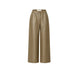 VIA MASINI 80 Pantalone donna in nappa Oliva