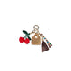 VIAMAILBAG Bag Charm 01 Marrone