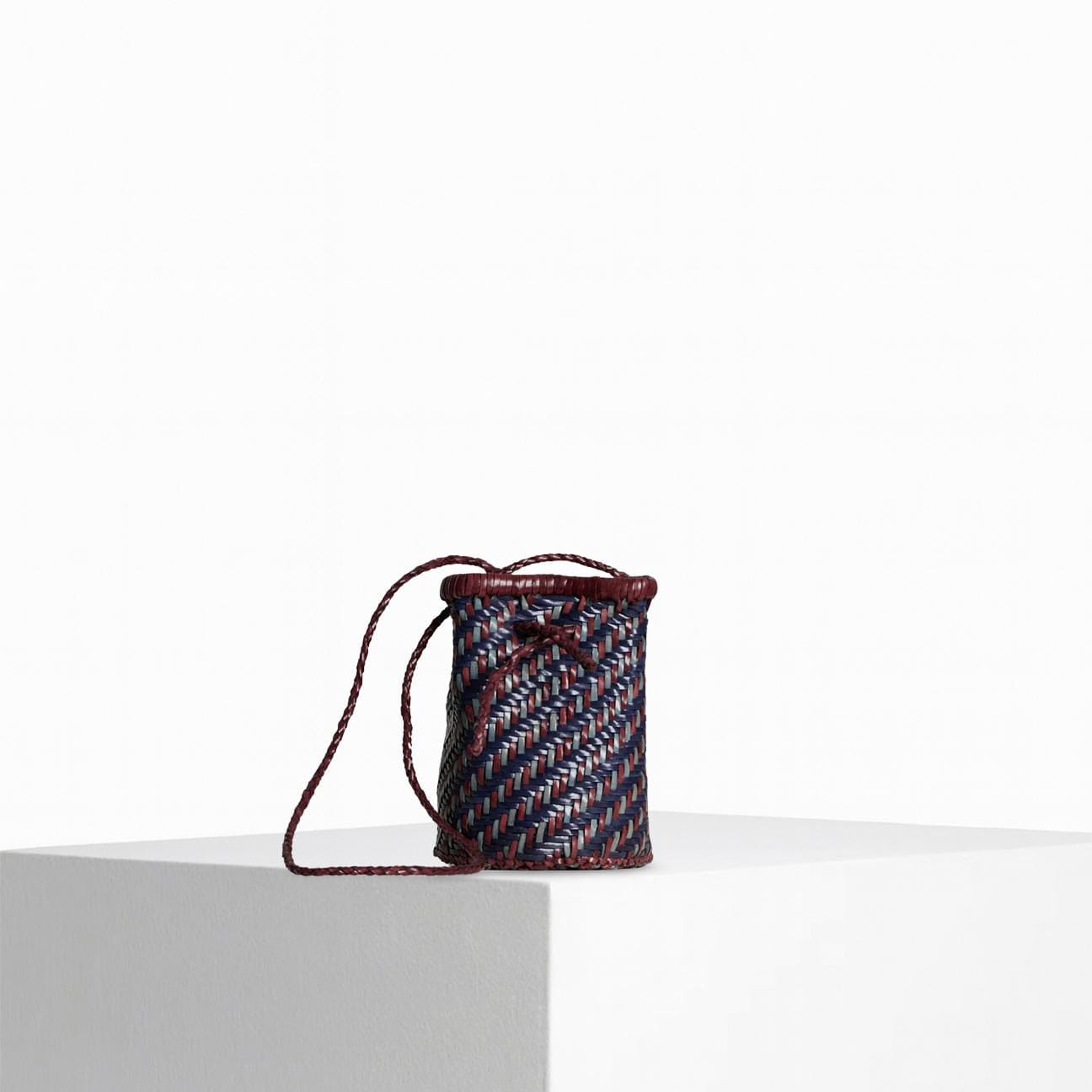 VIPERA Borsa donna Frida Stripes Blue Bordeaux