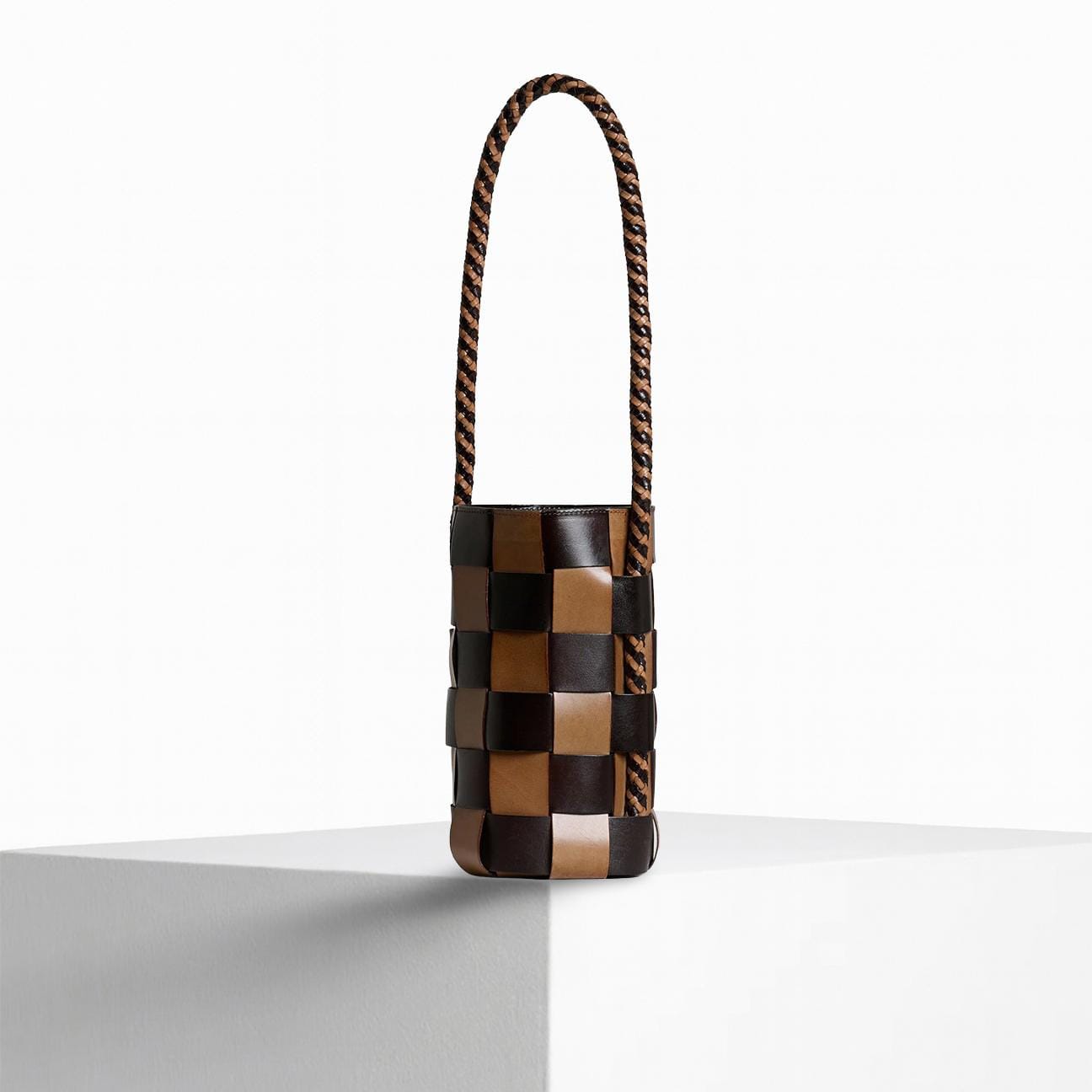 VIPERA Borsa donna Schamat Choco e Taupe