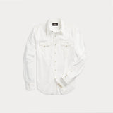 RRL Camicia western Bianco