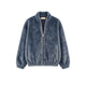 ZOE PARIS Bomber donna in ecofur Carta da Zucchero