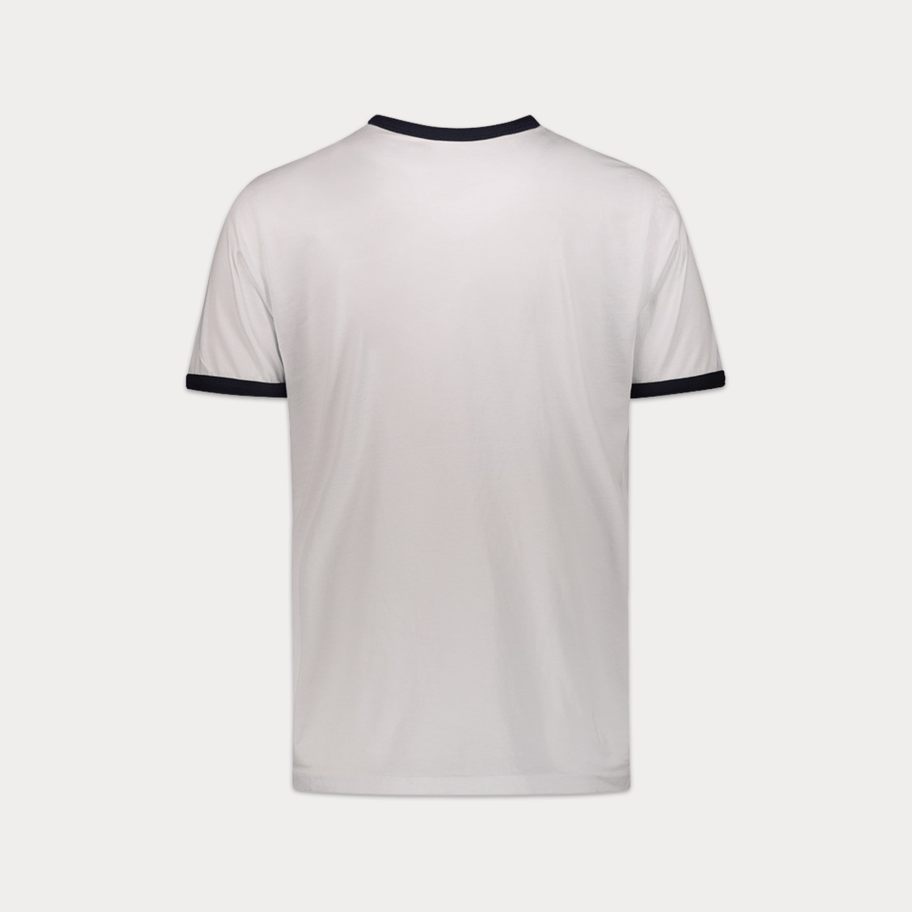 BLEEKER T-Shirt girocollo Bianco e Blue