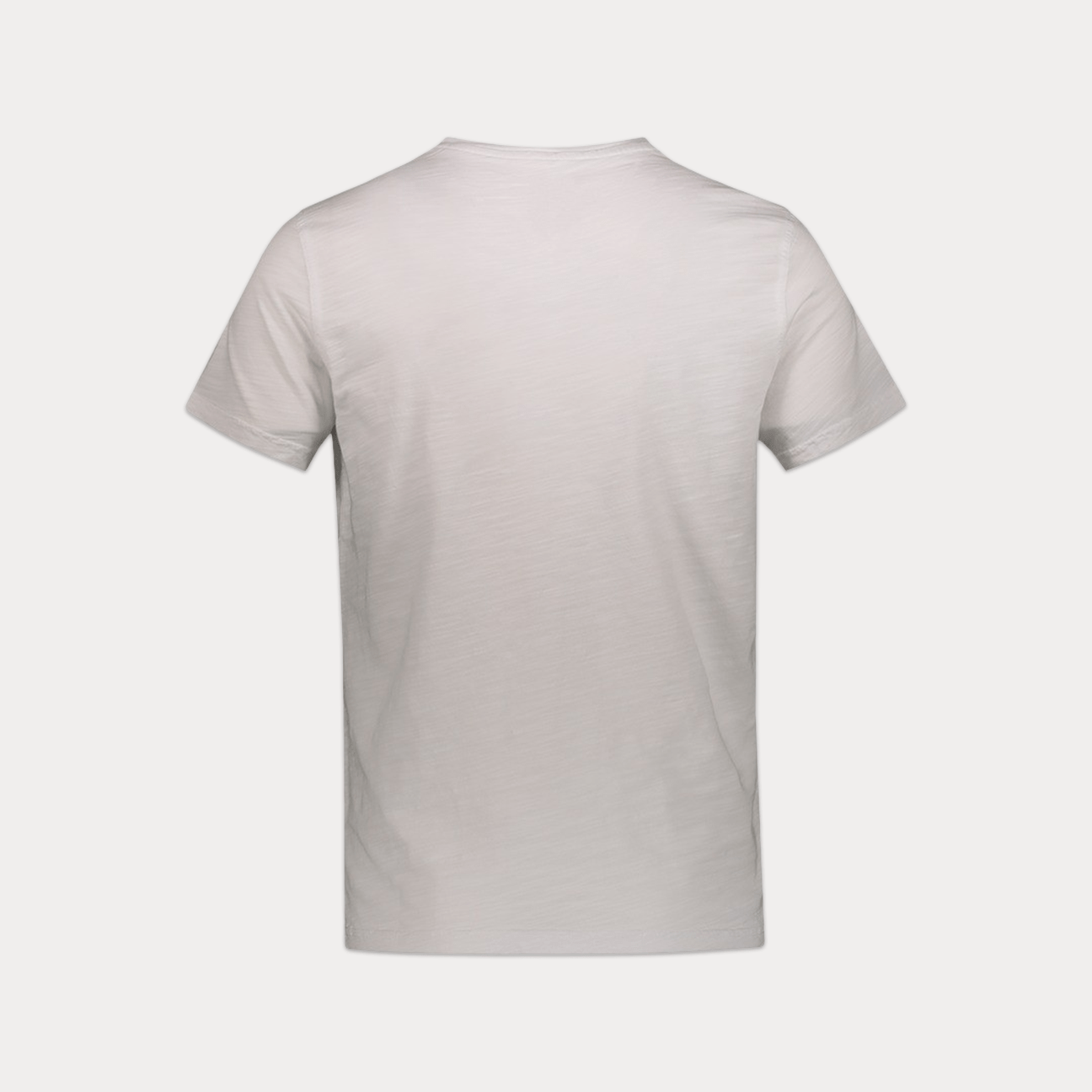 BLEEKER T-Shirt in cotone fiammato Bianco