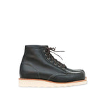 Classic Moc Toe 6" donna 3373 Nero 03373 MOC BLACK REDWING 