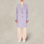 Cappotto Diana Malva DIANA 0019 LAVANDA ANFINY 