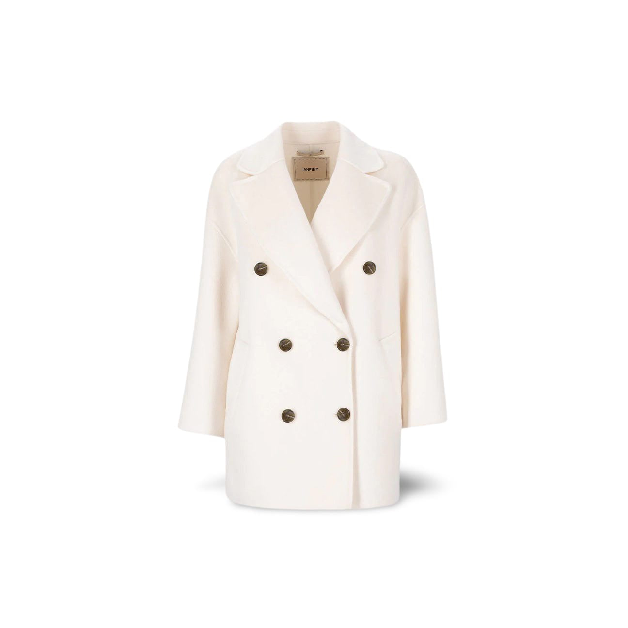 Caban Kate Bianco KATE 0001 LATTE ANFINY 