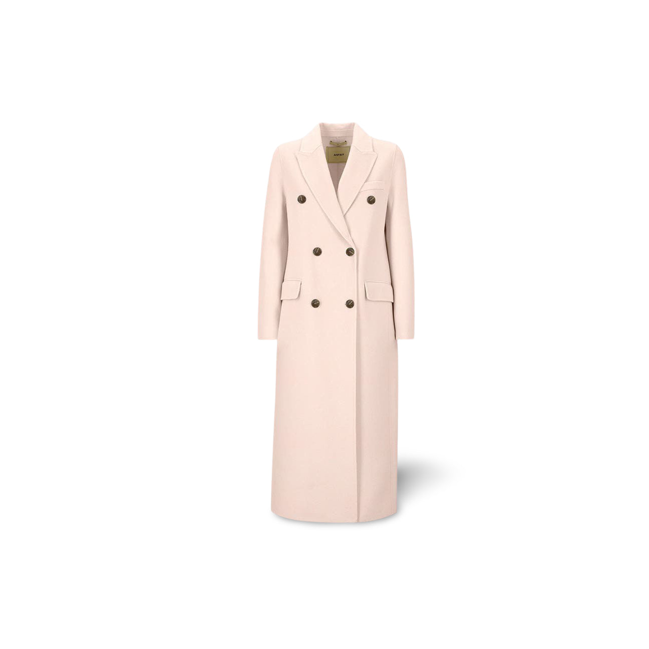 Cappotto doppiopetto Marlene Bianco MARLENE 0005 PANNA ANFINY 
