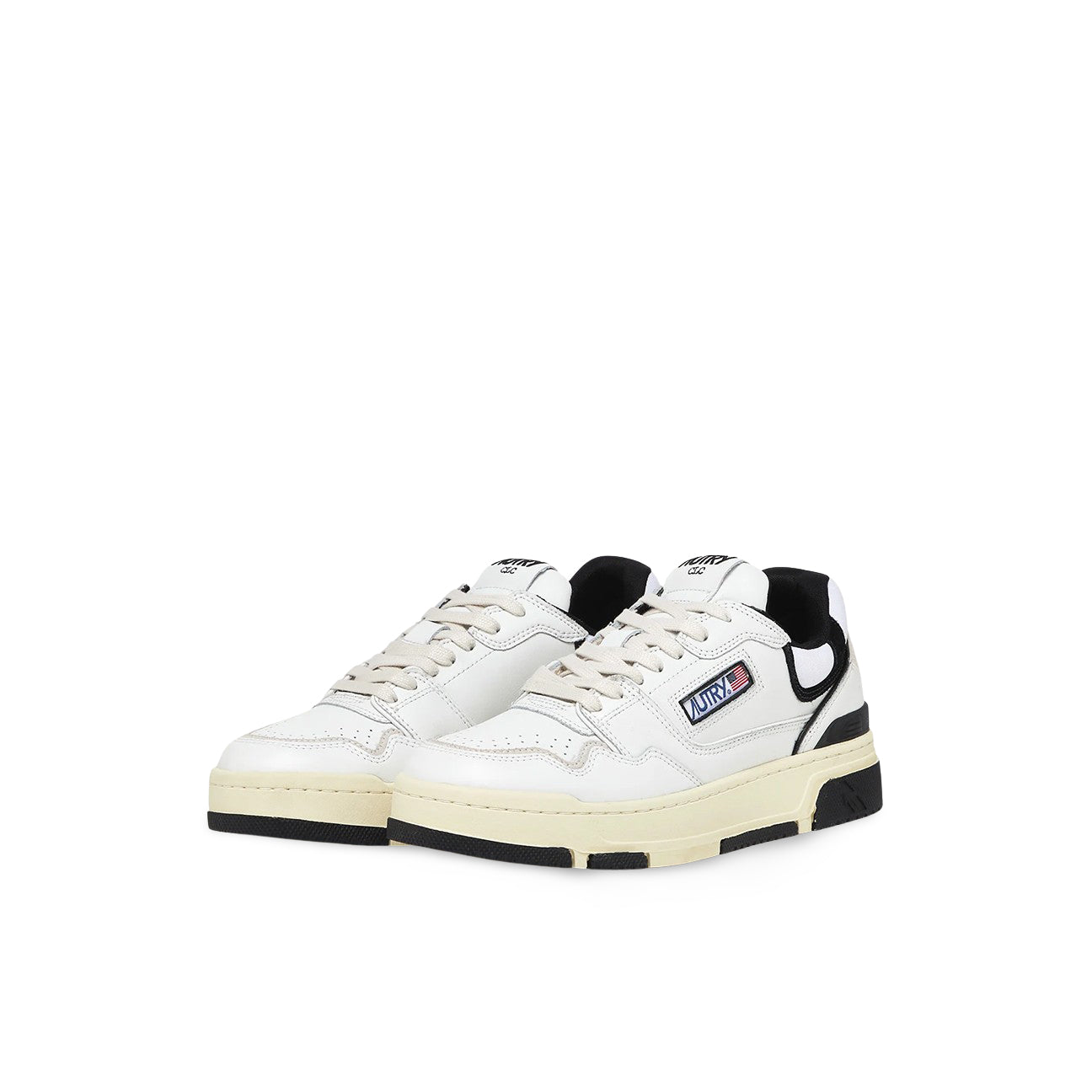 Sneaker Rookie Low MM04 Bianco e Nero ROLM MM04 WHITE BLACK AUTRY 