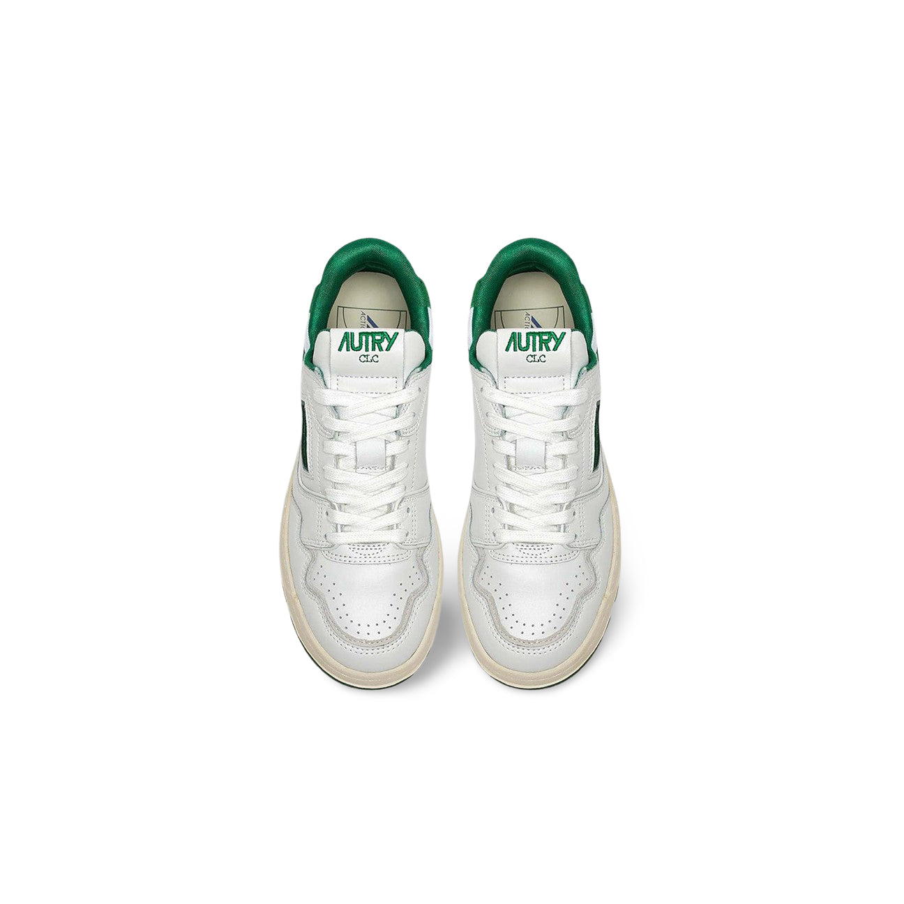 Sneakers CLC Bianco e Verde ROLM MM09 AMZ VERDE AUTRY 