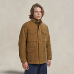 Giacca Field cerato Tan<BR/> BRCPS0978 710 TAN BARACUTA 