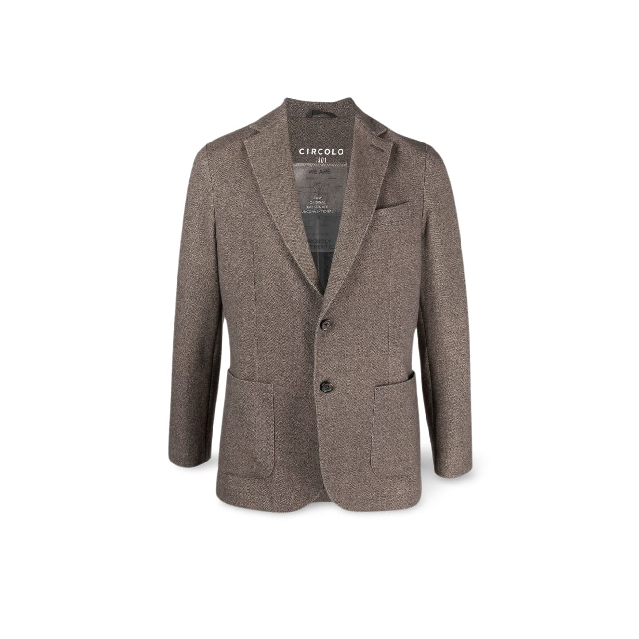 Giacca monopetto Marrone CN4107 BRUCIATO CIRCOLO1901 