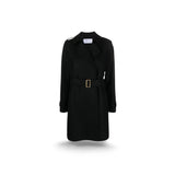 Cappotto midi doppiopetto Nero 1238 MLK 199 BLACK HARRIS WHARF LONDON 
